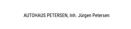 AUTOHAUS PETERSEN, Inh. Jürgen Petersen